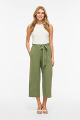 Vila Cal&ccedil;a culotte de cintura alta Verde