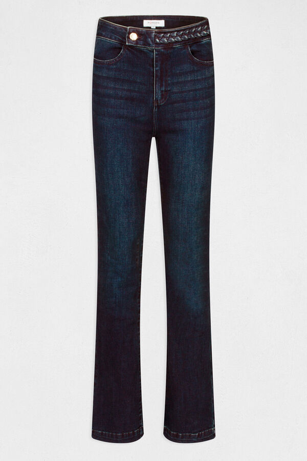 Cortefiel Jeans retas com detalhes entrançados Azul