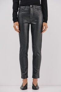 Cortefiel Calças sensacionais revestidas com resina