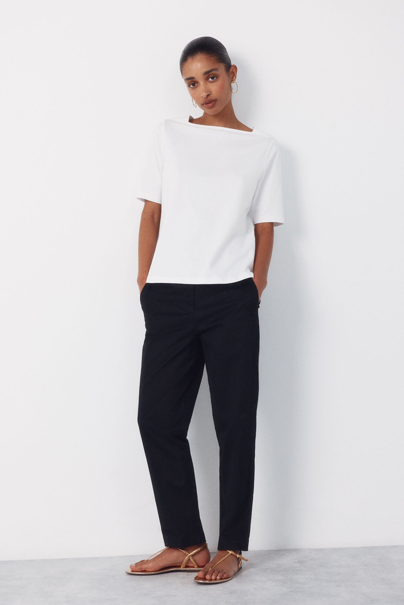 Cortefiel Boat neck t-shirt