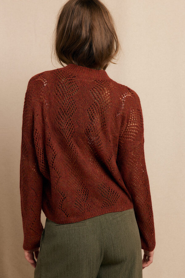 Slowlove Camisa Perkins vazada Laranja