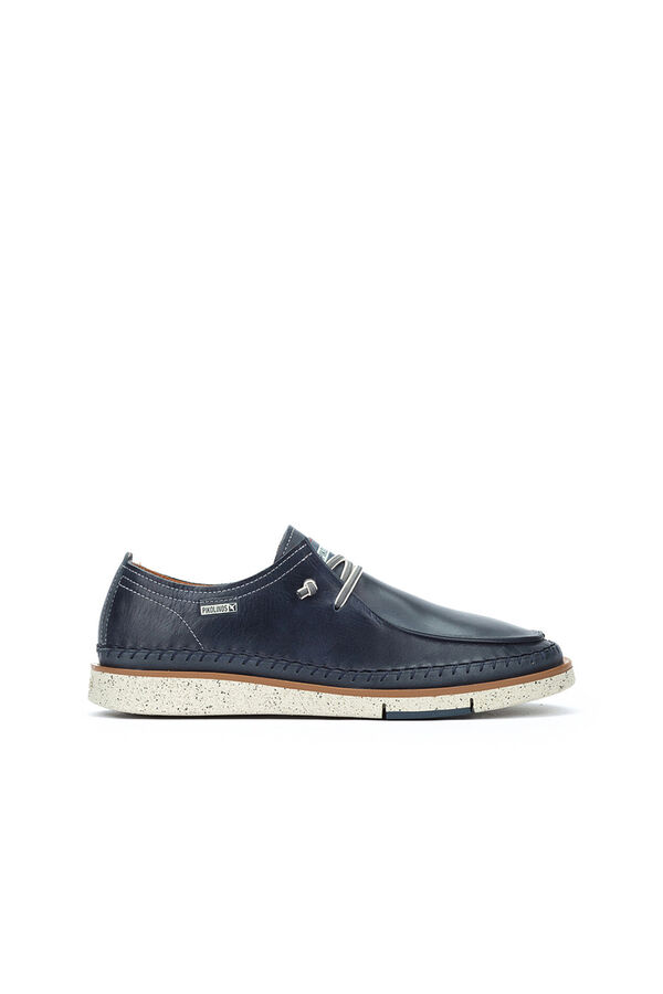 Pikolinos Zapatos de cordones con cierre el&aacute;stico Azul oscuro