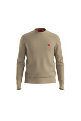 HUGO Round neck jumper Beige