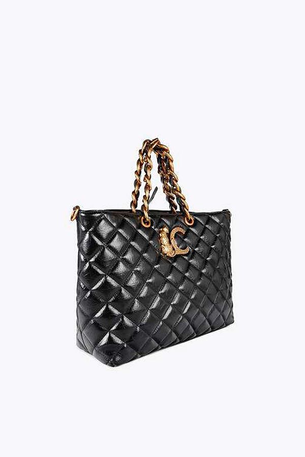 Lola Casademunt Bolsa de compras acolchoada  Preto