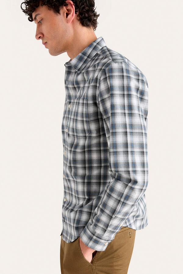 Dockers Camisa regular Castanho