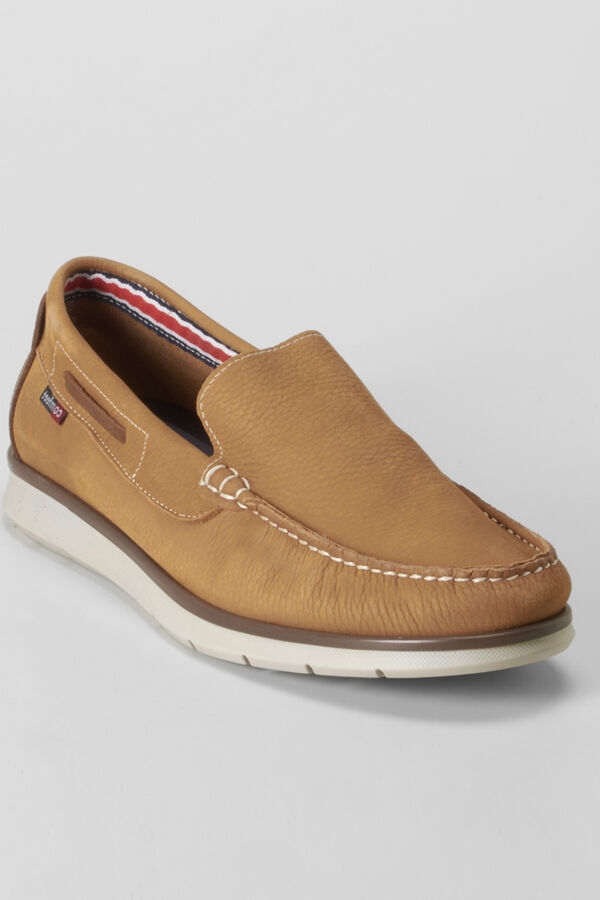 Comfeet Mocassim em couro COMFEET Castanho