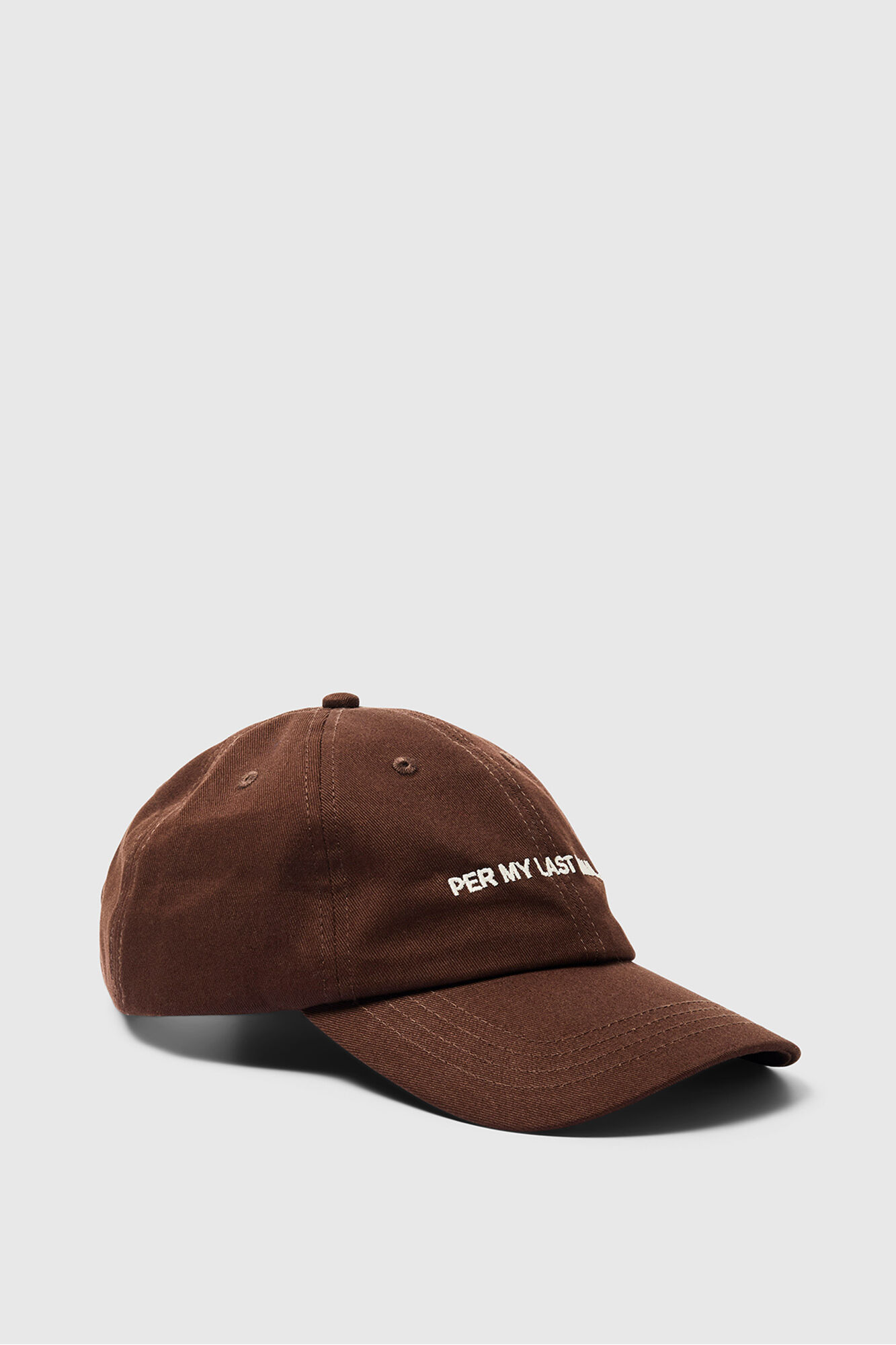 Selected Gorra con bordado 100% algod&oacute;n org&aacute;nico