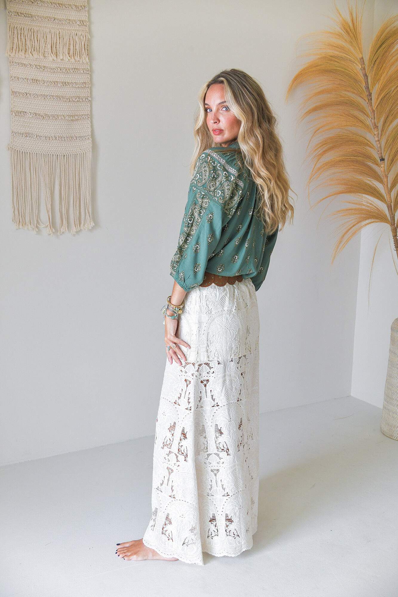 Jaase Blusa de manga comprida