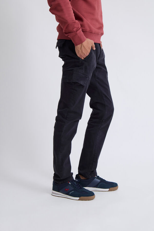 Williot Calça cargo Azul