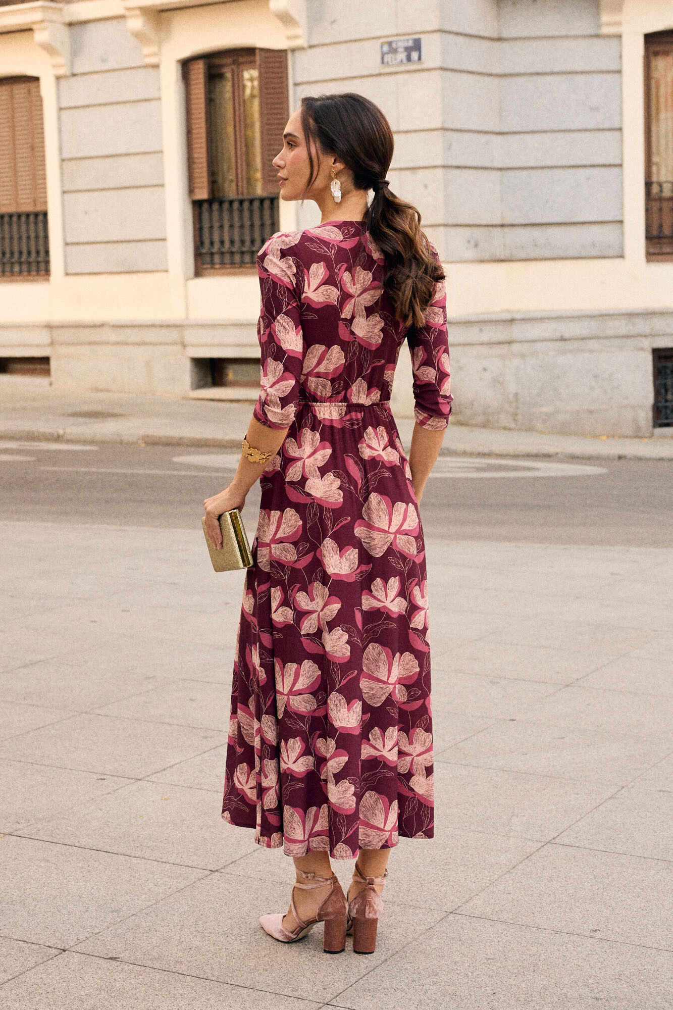Pol&iacute;n Et Moi Vestido de convidada Palmi