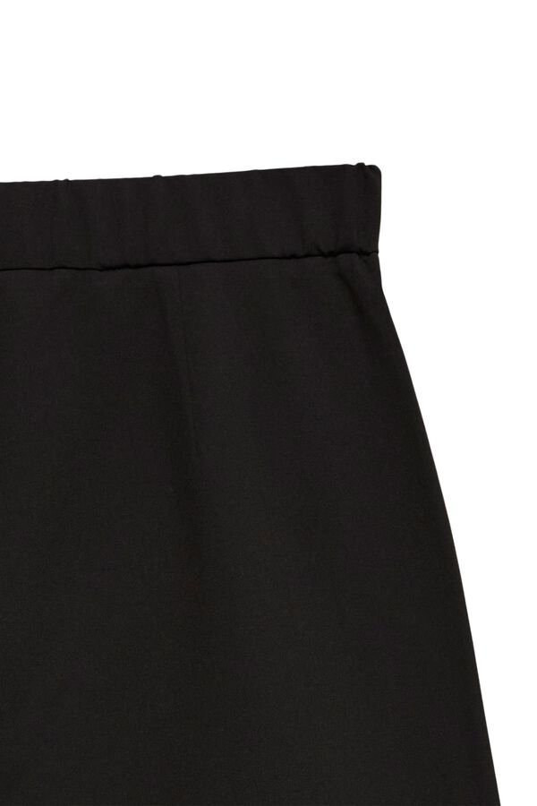 Vero Moda Cal&ccedil;a de vestir de perna larga Preto