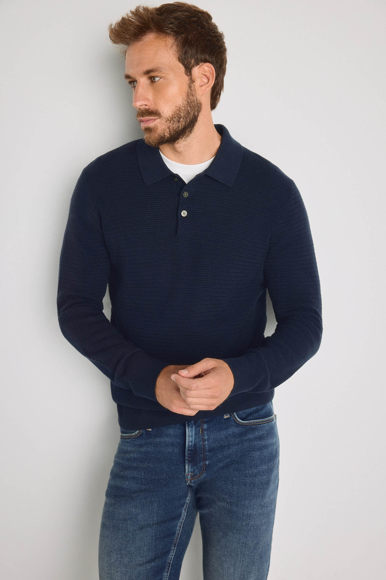 Jack & Jones Polo regular 100% algod&atilde;o