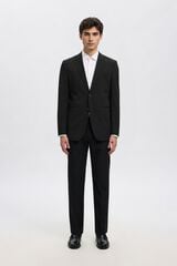 Selected Slim Fit suit trousers Black
