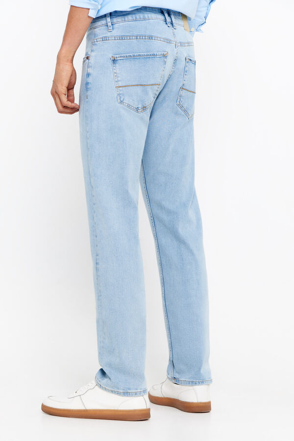 Cortefiel Regular fit dynamic jeans Blue