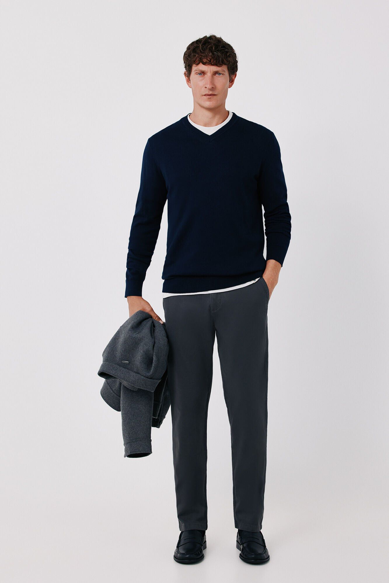 Cortefiel Basic regular chinos
