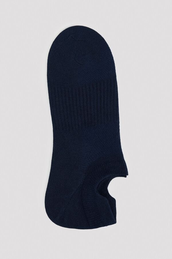 Cortefiel Ankle sock with COOLMAX&reg; Navy