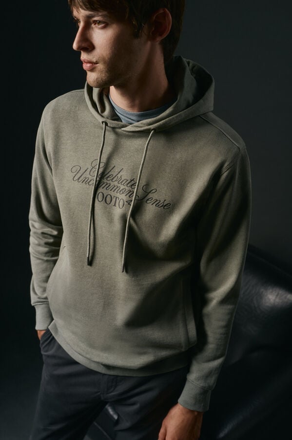 OOTO Sweatshirt capuz Verde