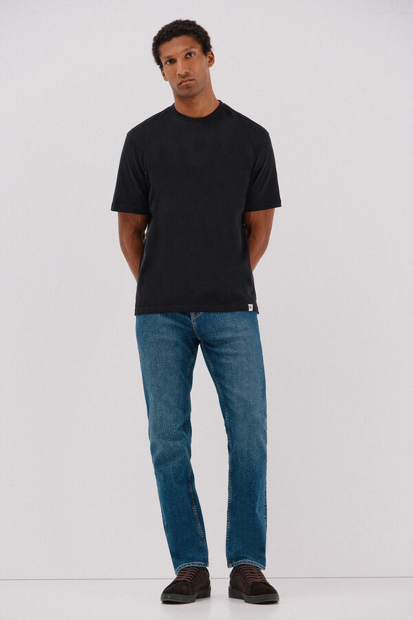 Cortefiel Regular fit jeans Blue
