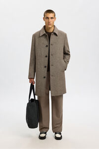 Selected Sobretudo longo de lã