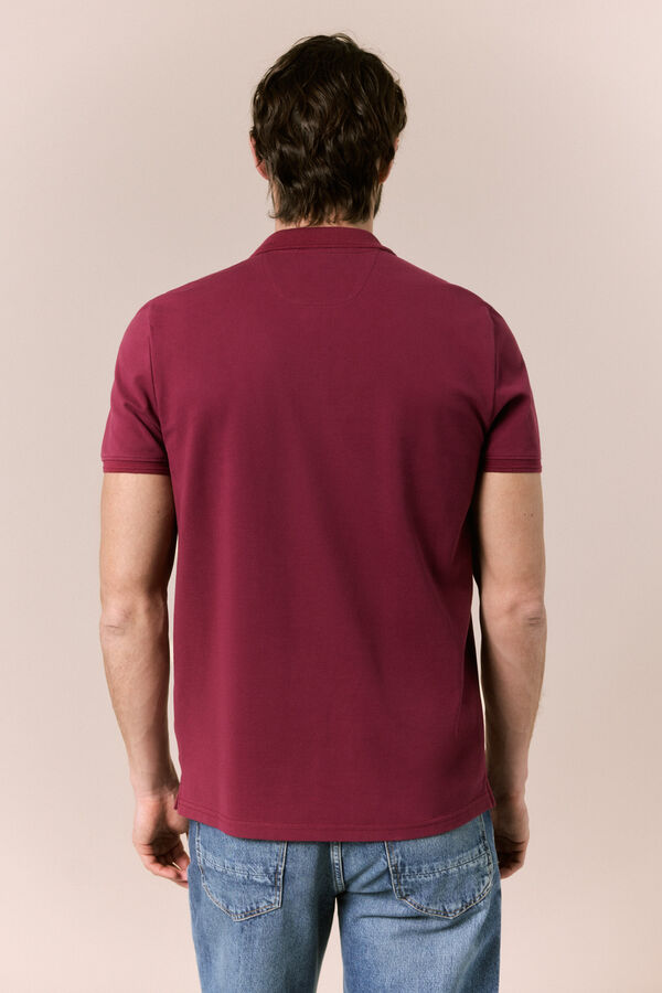 OOTO Polo b&aacute;sico em piqu&eacute; Granada