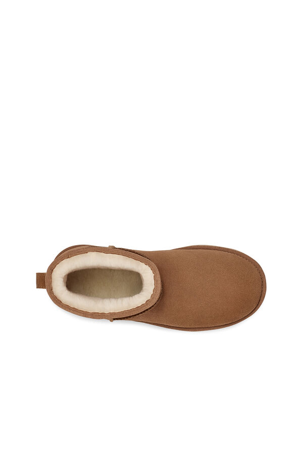 Ugg Bota feminina clássica Mini Platform Castanho