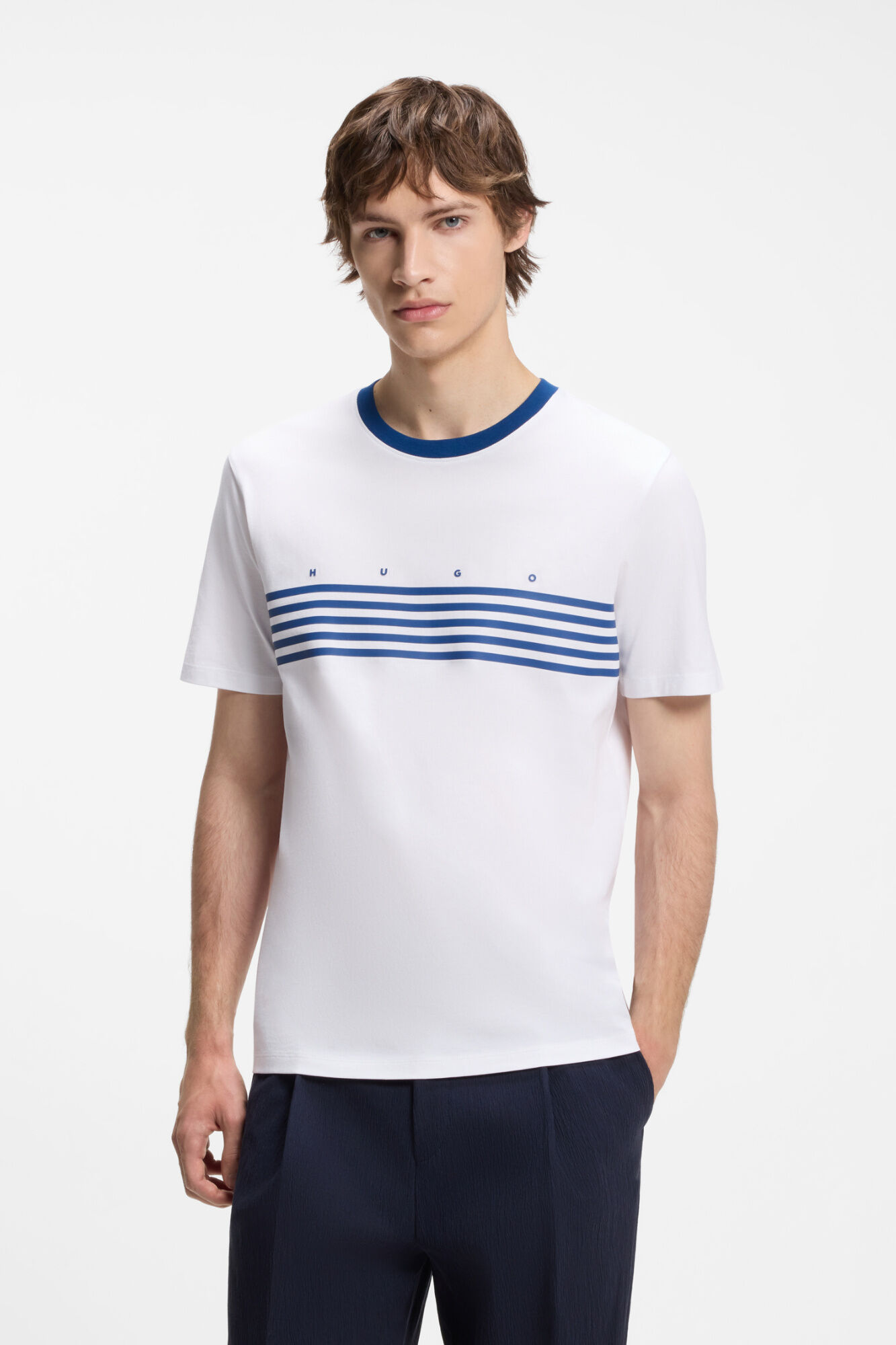 HUGO T-shirt riscas