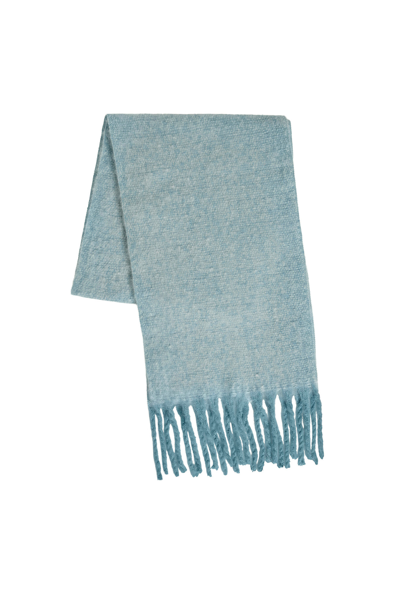 Vila Bufanda jaspeada con flecos