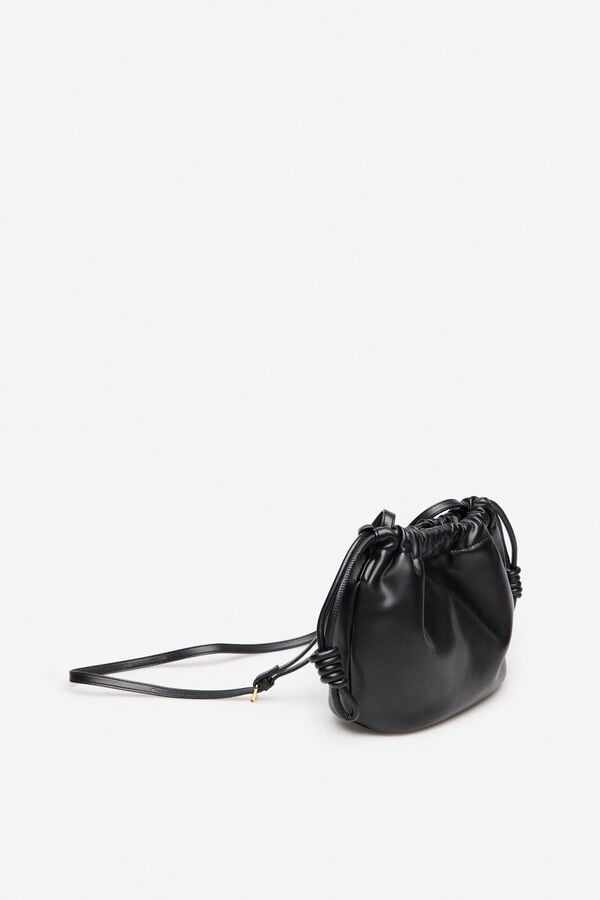 Cortefiel Bolsa de mala de tiracolo Preto