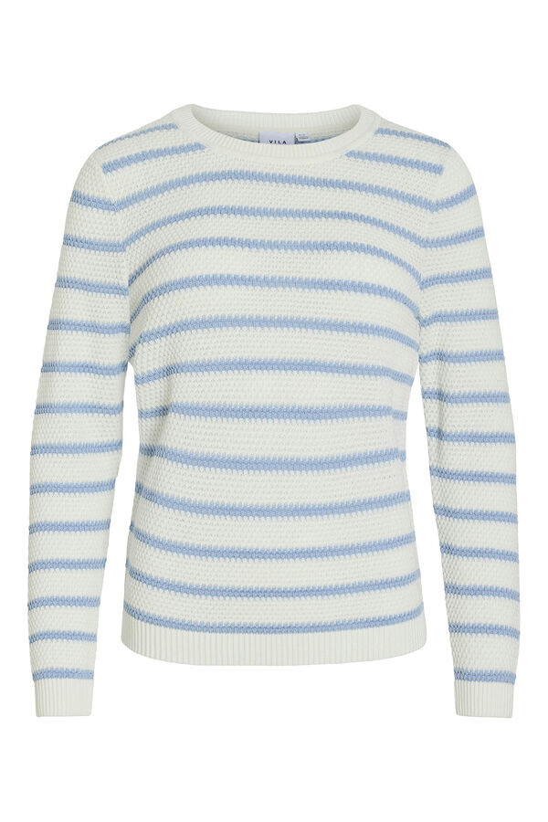 Vila Organic cotton jumper Branco