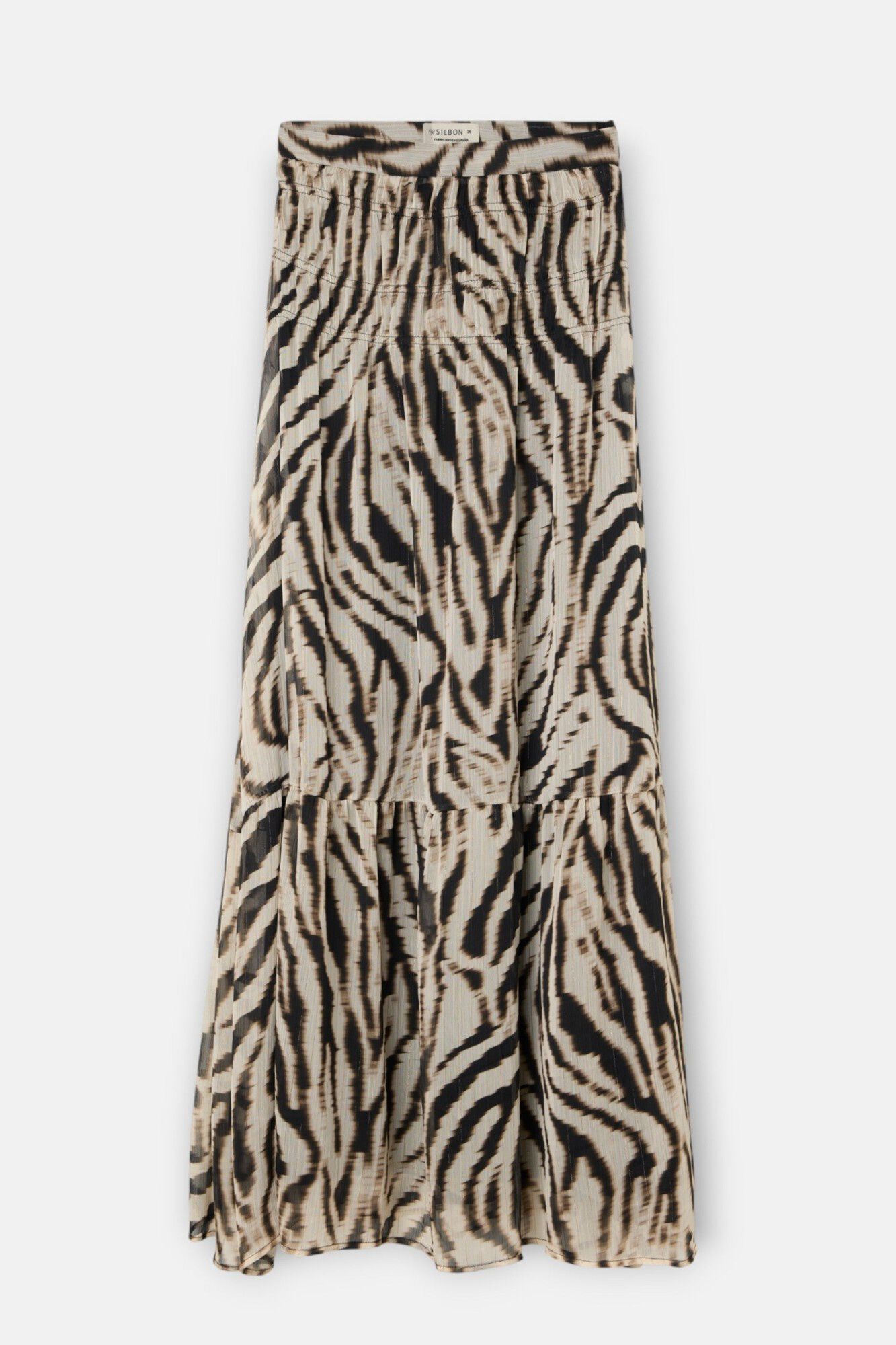 Silbon Saia comprida estampado animal print