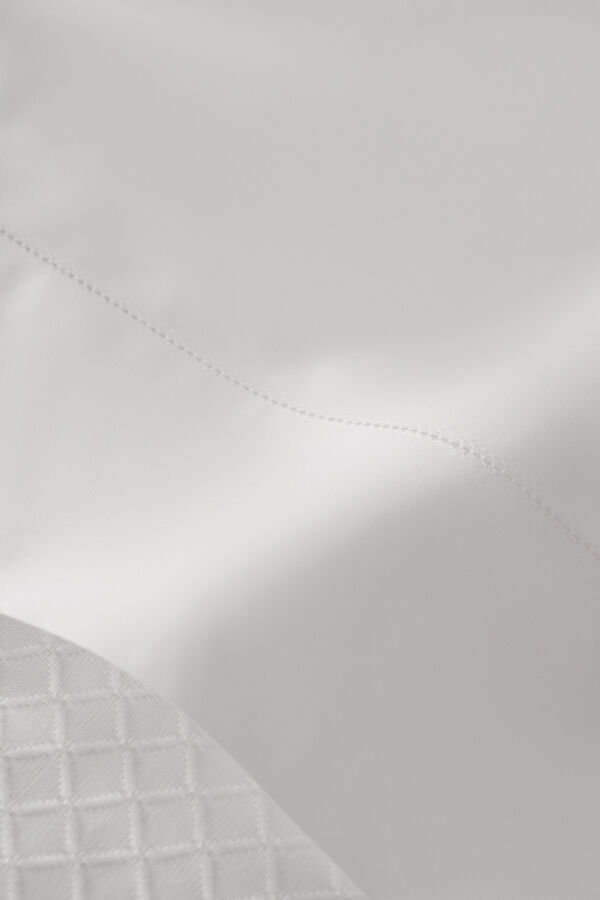 Cortefiel Jogo de Lençóis Veneza Azuis cama 135-140 cm Branco