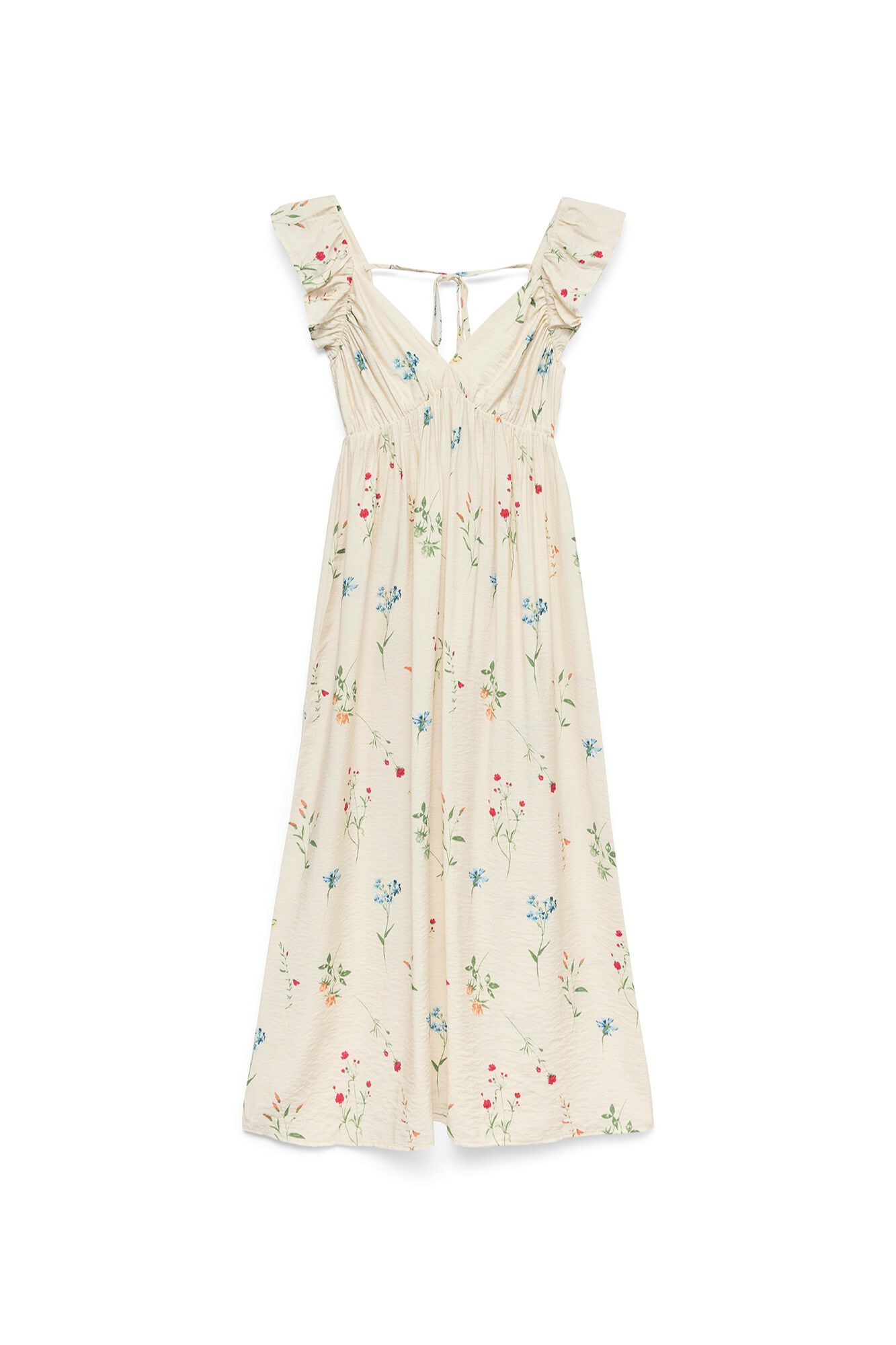 Vero Moda Vestido midi de al&ccedil;as