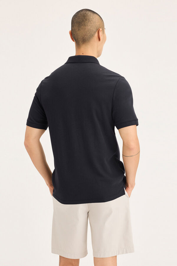 Dockers Slim fit polo shirt Black