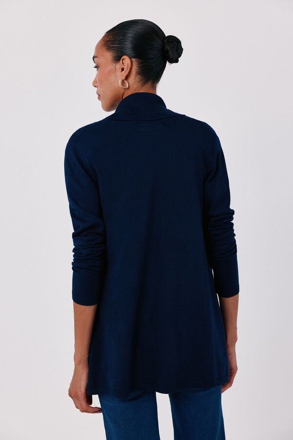 Cortefiel Shawl collar jacket Navy