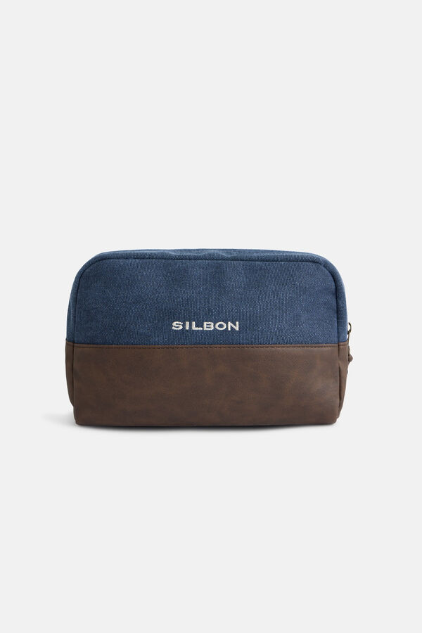 Silbon Bolsa de toalete cl&aacute;ssica Azul