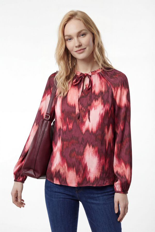 Vero Moda Long sleeve puffed puff top Purple