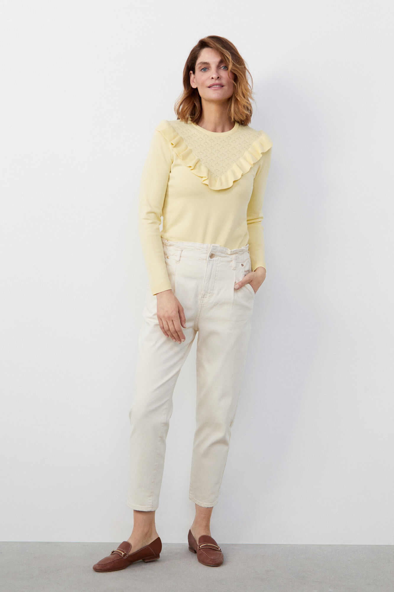 Pantalones vaqueros de mujer tipo easy wear | Nueva Colección | Cortefiel