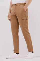 Cortefiel Cargo trousers  Camel