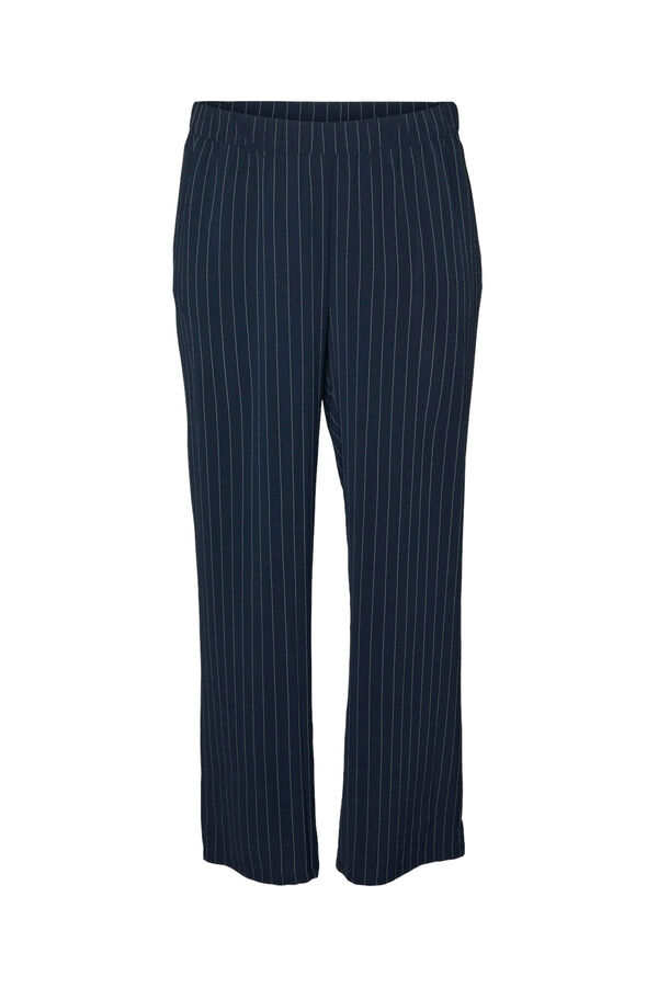 Vero Moda Curve Pantalón de traje talla grande Azul marino