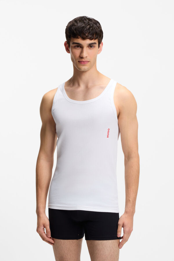HUGO Pack 2 camisetas Blanco