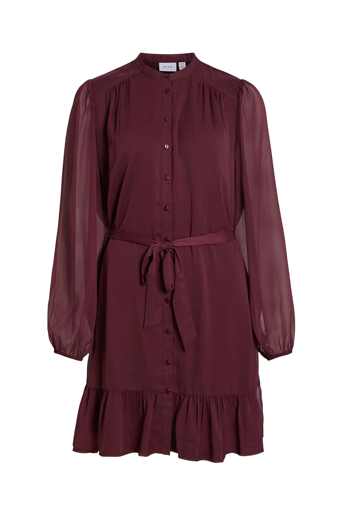 Vila Vestido curto de gaze