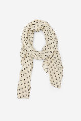 Cortefiel Len&ccedil;o de bolinhas Impress&atilde;o