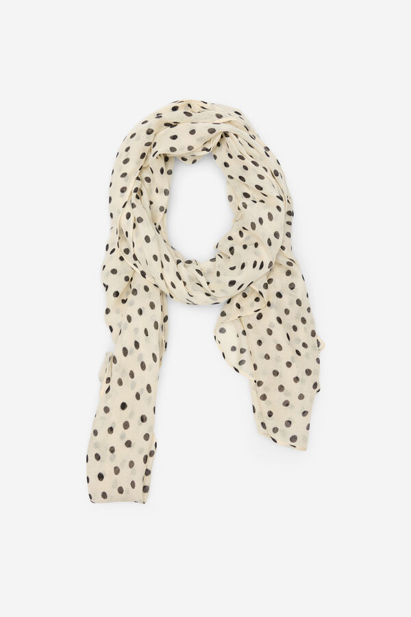 Cortefiel Len&ccedil;o de bolinhas Impress&atilde;o