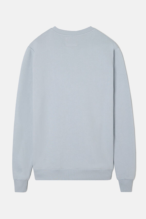 Silbon Sudadera logo raqueta media Azul