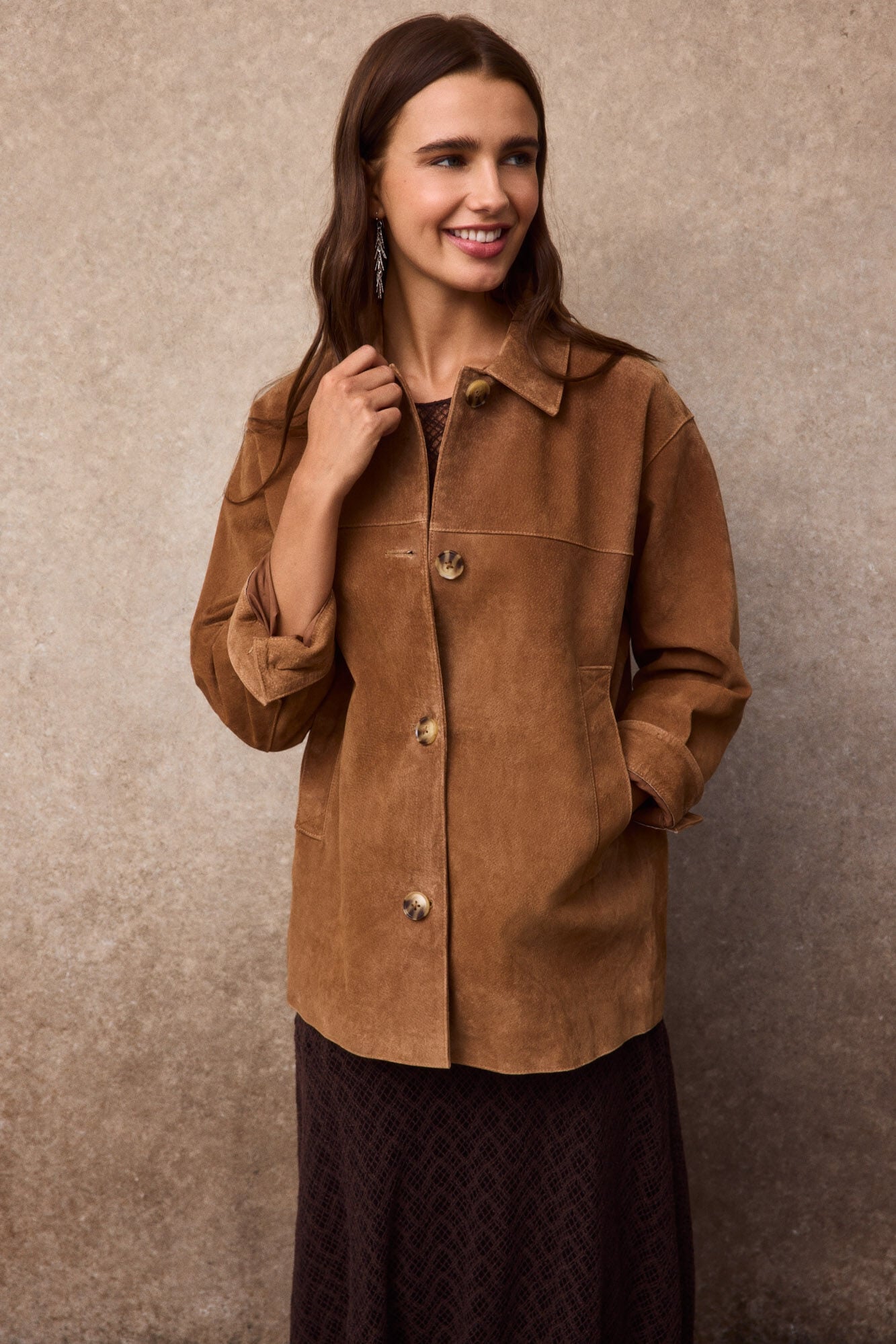 Slowlove Sobrecamisa de pele