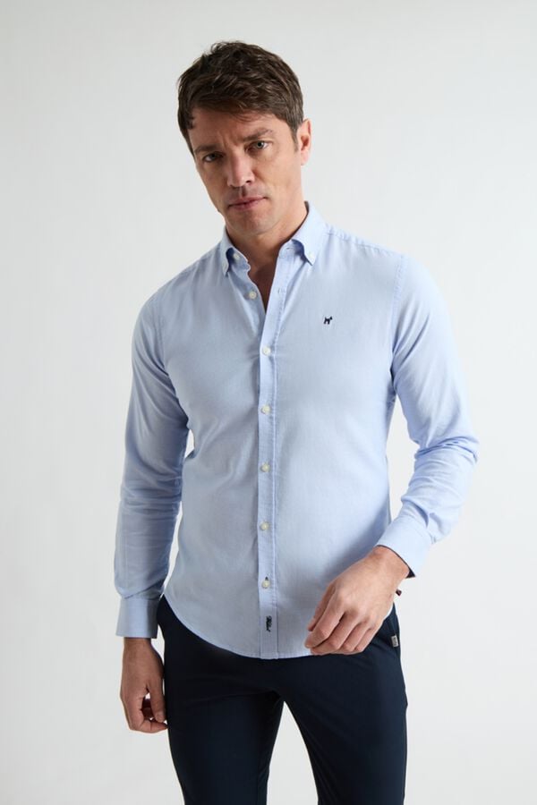 Williot Camisa mini pied-de-poule Azul
