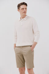 Cortefiel Chino bermuda shorts Kaki
