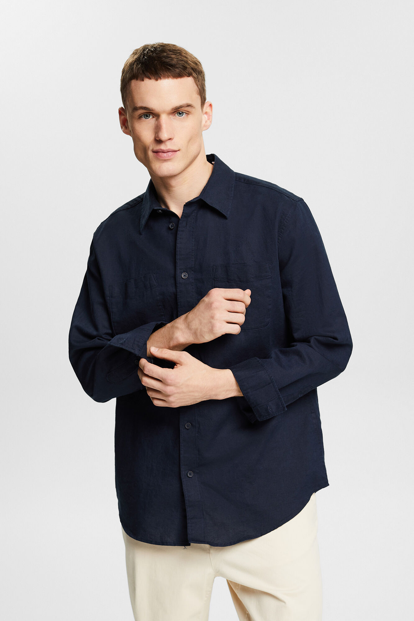 Guayabera cortefiel 2025