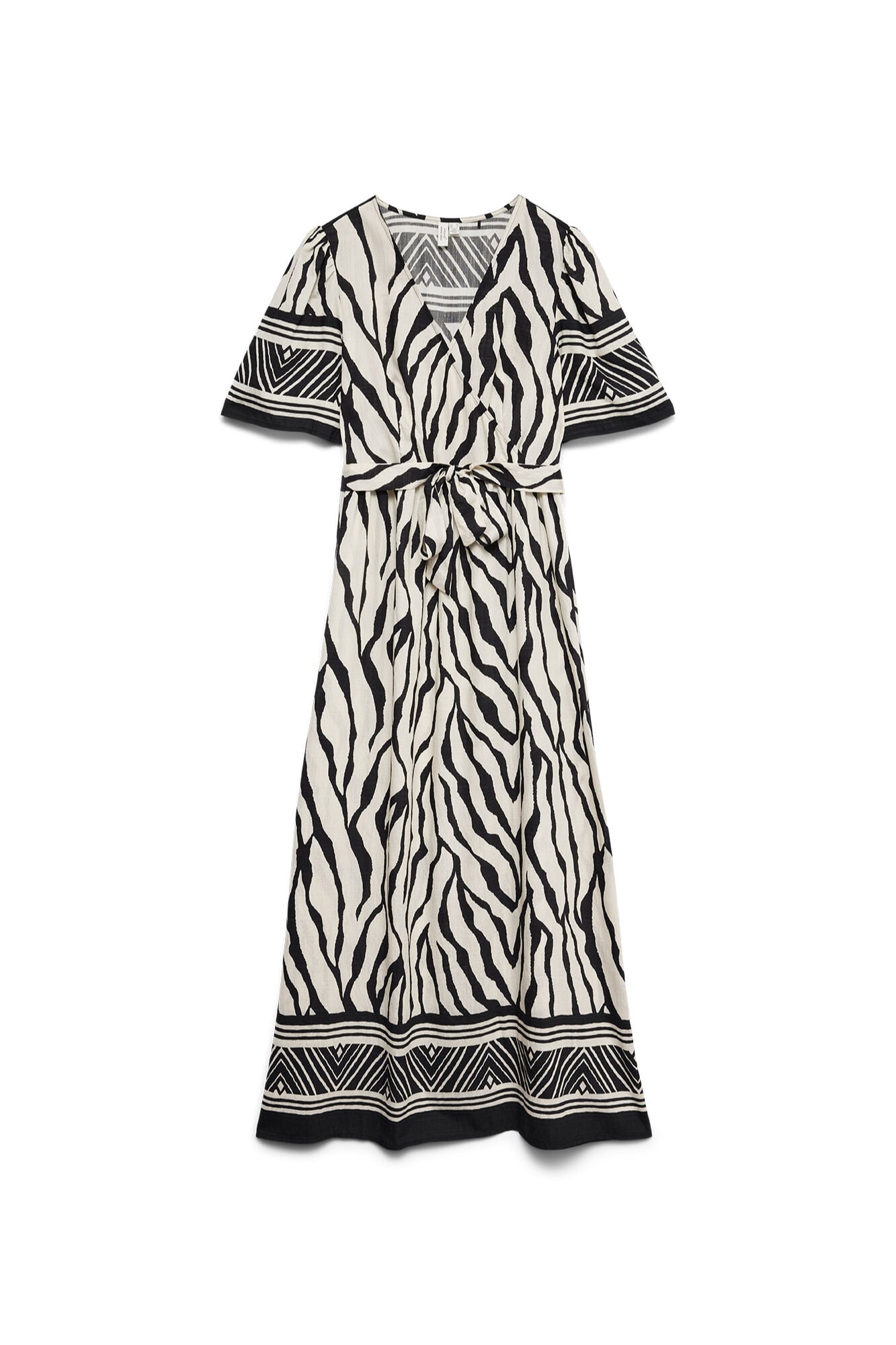 Vero Moda Curve Vestido tobillero manga corta talla grande