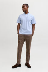 Jack & Jones Zip-neck polo shirt Blue